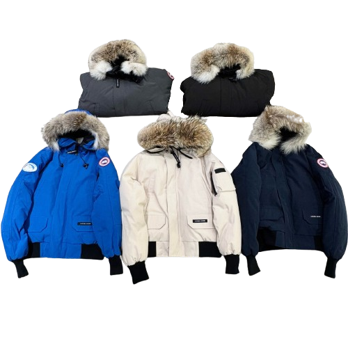 Silly Canadian Goose Chilliwack Down Bomber Jackets